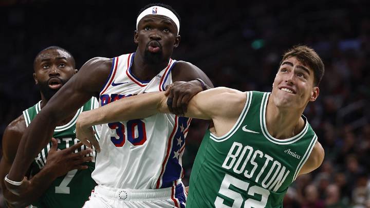 Celtics’ Luka Garza lands on concussion protocol after scary moment vs. 76ers