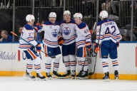 Frederic scores, Skinner makes 30 saves as Oilers blank the Rangers 2