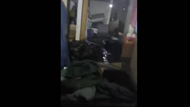 WATCH: A man took videos as his home floated away with him inside in Alaska's storms