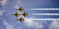 Thunderbirds, other military planes pull out of Atlanta air show due to government shutdown
