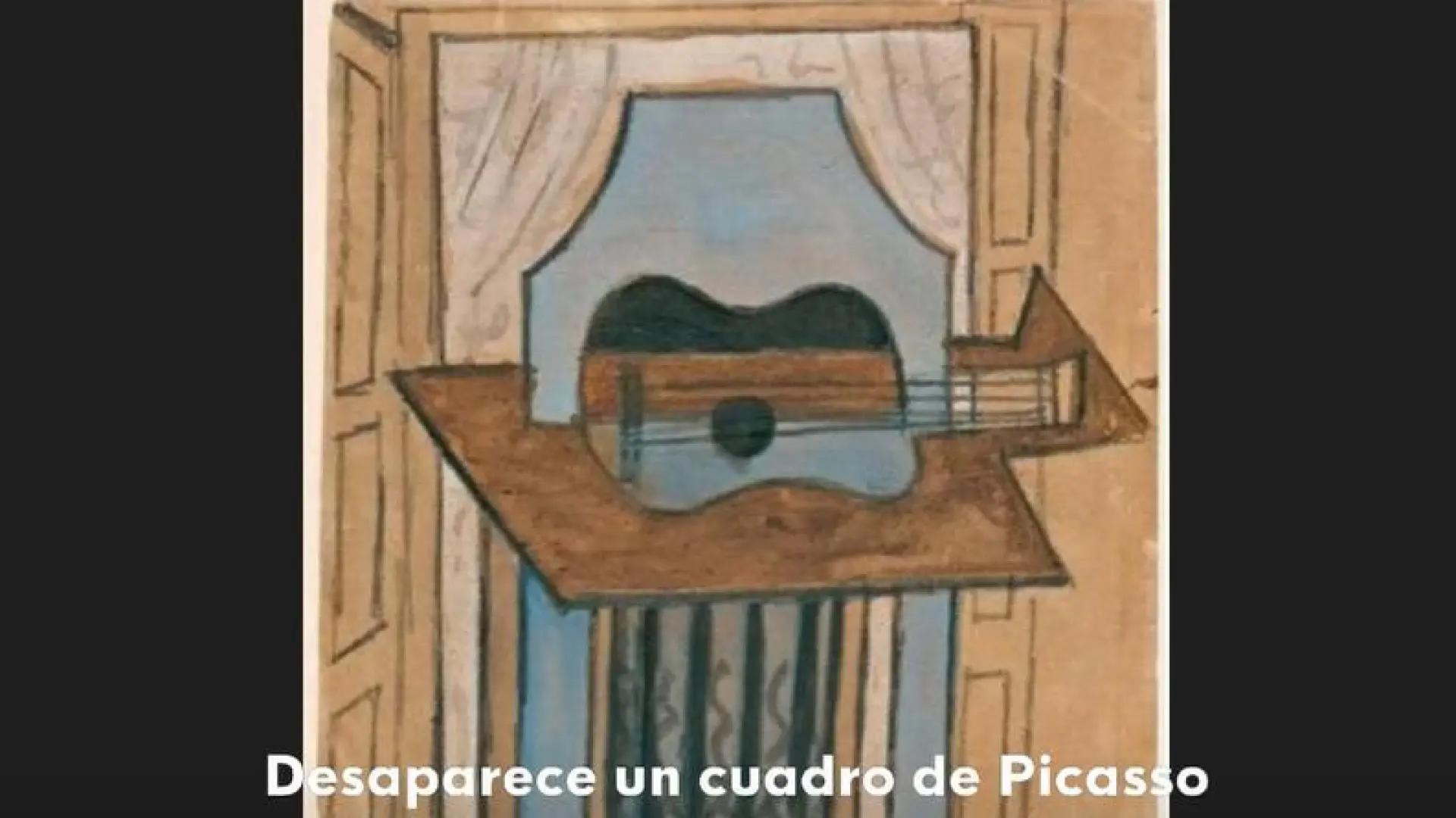 El cuadro de Picasso: 20 días en la portería y a escasos metros de su propietario