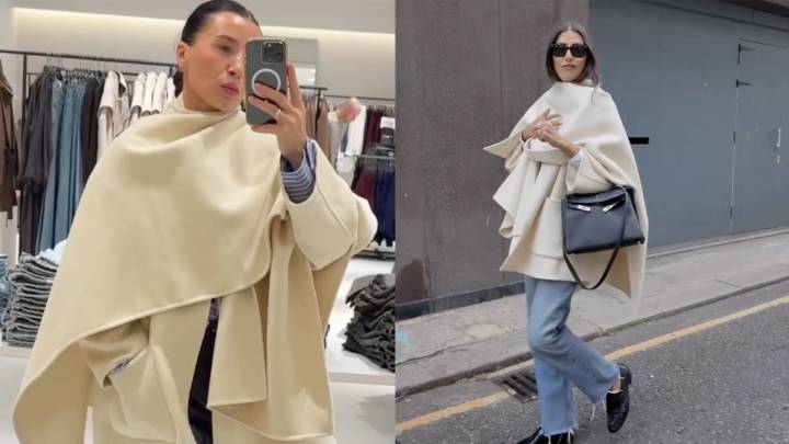 We Predict This Scarf Coat From Zara Will Be A Sell Out