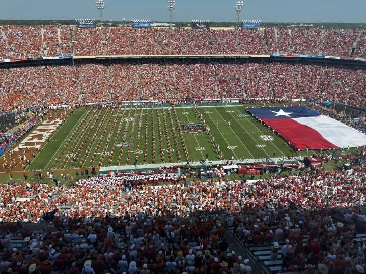 Ahead of Red River Rivalry, where are the construction projects on I