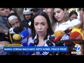 Nobel Peace Prize goes to Venezuelan dissident Maria Machado