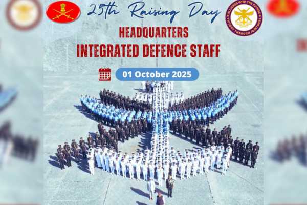 Headquarters Integrated Defence Staff Marks 25th Raising Day