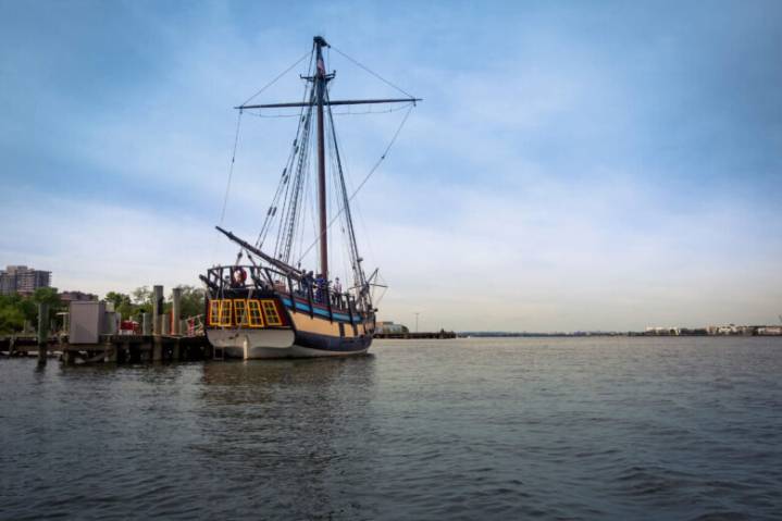 It’s a bar, it’s a ship, it’s a museum? History comes to life on the water in Old Town Alexandria