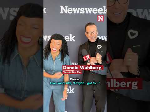 Donnie Wahlberg and Sonequa Martin-Green Expose 'Boston Blue' Group Chat