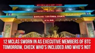 Assam: 12 MCLAs Sworn in as Executive Members of BTC Tomorrow, Check Who’s Included and Who’s Not