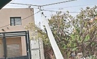 Comodoro fue azotada por un fuerte temporal de viento: Voladura de techos, caída de árboles y clases suspendidas