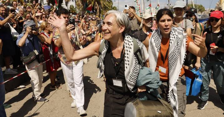 "Si está viendo esto, es que Israel nos ha detenido": Los vídeos de Colau y Castillejo desde la Flotilla
