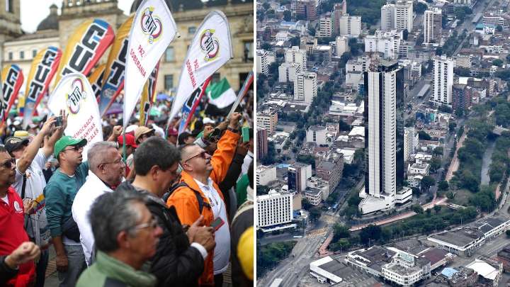 Marchas en Cali este martes, 14 de octubre de Fecode y CUT: horarios y puntos de concentración; ojo así será el recorrido