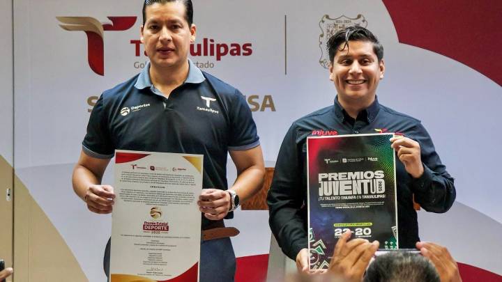 Presentan en Tamaulipas el Premio Estatal del Deporte 2025 con una bolsa de más de 250 mil pesos