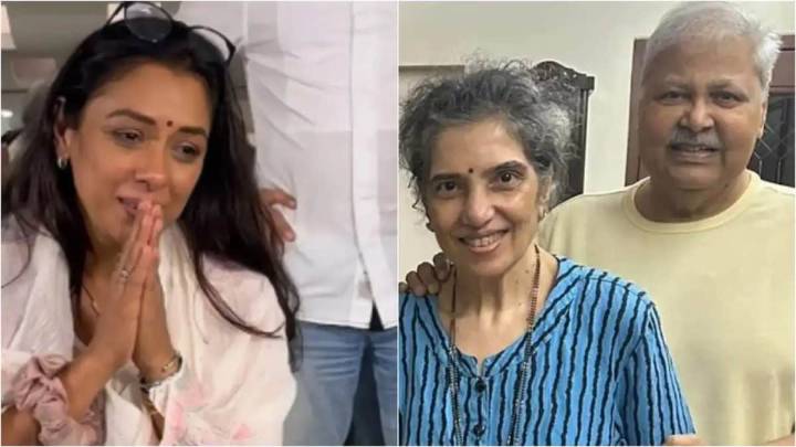 'Unko Jane Do': Rupali Ganguly Asks Paps With Folded Hands To Not Click Late Satish Shah's Wife