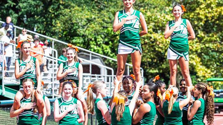 Vote to choose the best Class 2A cheerleading squad in Delaware HS football
