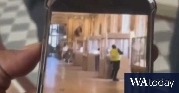 ‘Blast. They’ve gone!’ New video shows Louvre thieves slow getaway in plain sight