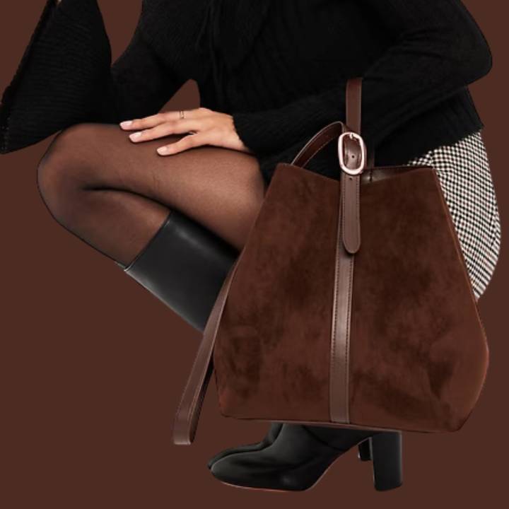 Shop an $18 Old Navy Brown Tote That Looks Like Real Suede