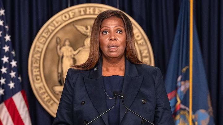 New York AG James to appear in Norfolk for federal arraignment