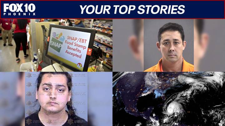 AZ sues over SNAP benefits pause; latest on Hurricane Melissa