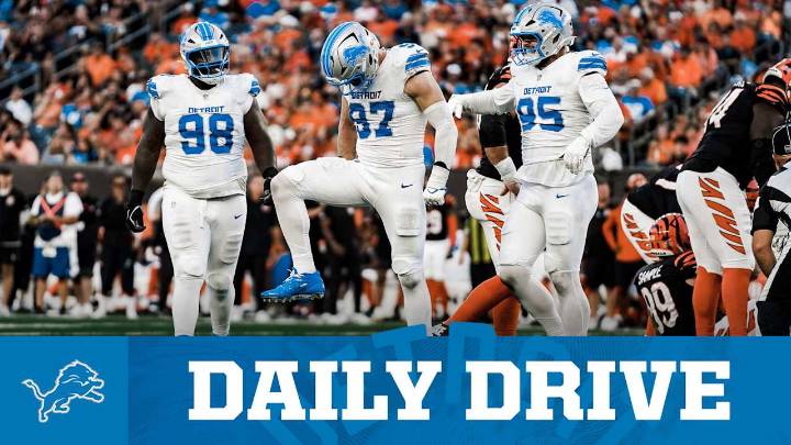 THE DAILY DRIVE: Where Lions DE Aidan Hutchinson found motivation to return to form