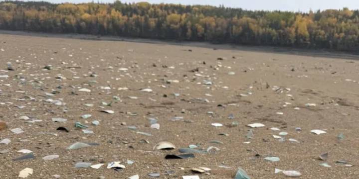 Millertown Sees Influx of Visitors to View Lakebed Exposed by Low Water Levels