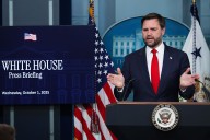 Vance steps into shutdown forefront as Trump’s lead basher of Hill Democrats