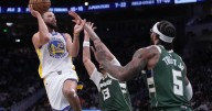 Rollins shines again as Bucks beat Warriors 120-110 without Antetokounmpo