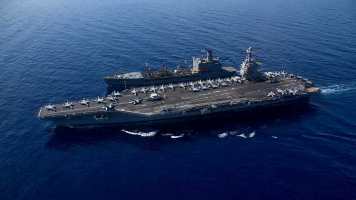 US orders deployment of aircraft carrier USS Gerald R Ford to Caribbean