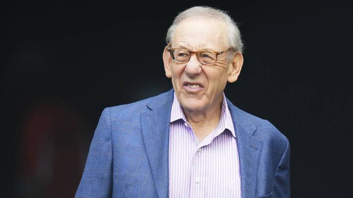Dolphins owner Stephen Ross seen looking angry after rock