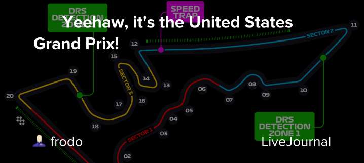 🏎️🏁🏆 Yeehaw, it's the United States Grand Prix! 🏆🏁🏎️: ohnotheydidnt
