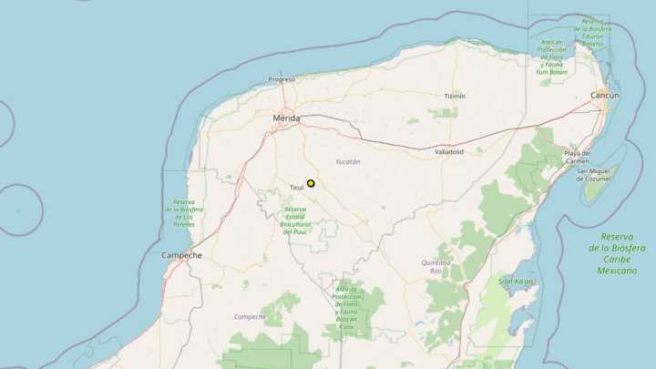 Sismo Sacude Yucatán Este Viernes 10 de Octubre: ¿De Cuánto Fue su Magnitud?