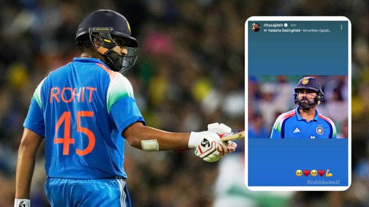 Ritika Sajdeh's Insta Story For Rohit Sharma Hits Every Indian Fan In The Feels