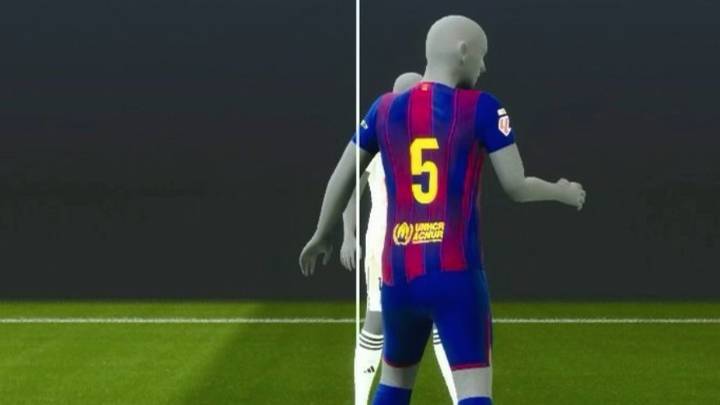 Polémica en el Clásico: el milimétrico fuera de juego de Mbappé