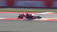 Doble caída de Marc Márquez en el inicio del Gran Premio de Indonesia y primera repesca en este Mundial