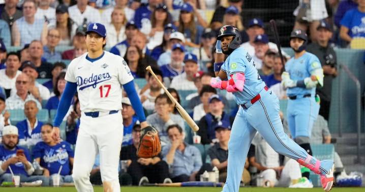 Blue Jays beat Dodgers 6-2 in Game 4 to tie World Series 2
