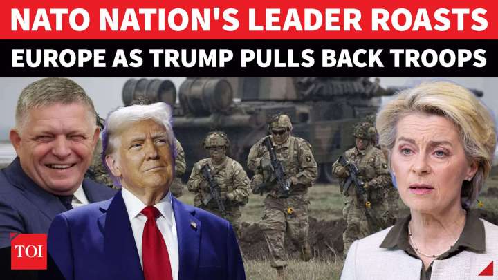 NATO Nation's Fico Defends Trump's Troop Withdrawal From Russia's Doorstep