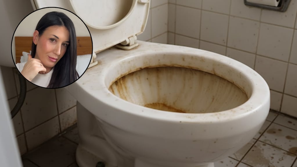 María Fernández, experta en limpieza: “con este truco sacás el sarro del inodoro sin esfuerzo”