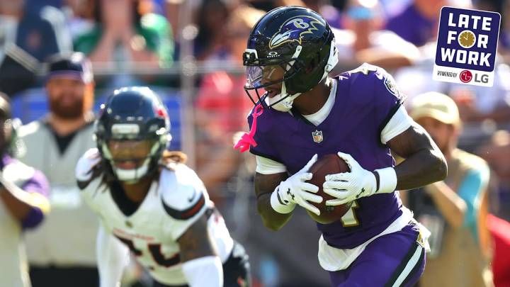 Late for Work: Pundits Question Whether Ravens Hit 'Rock Bottom' With Loss to Texans