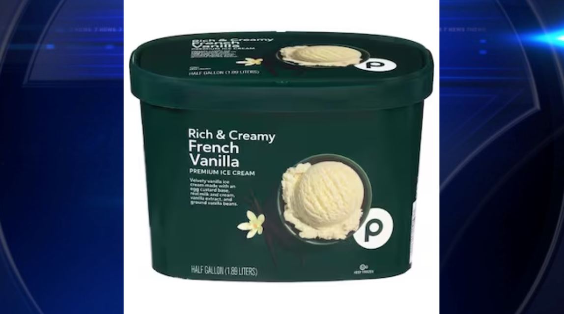 Publix recalls vanilla ice cream sold in Florida and other states