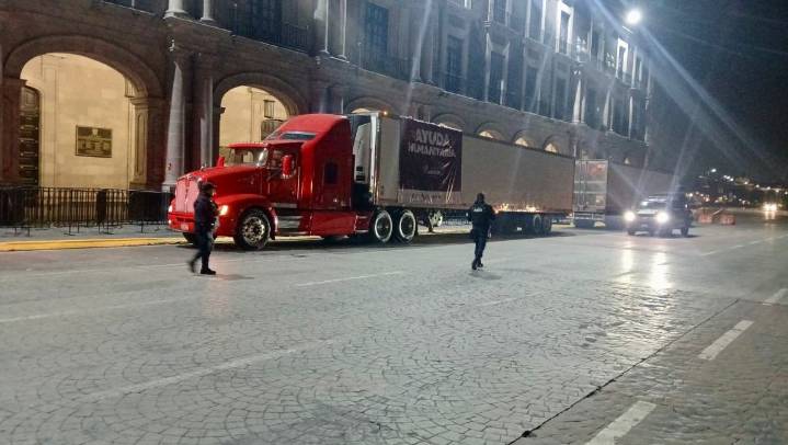 Desde el Edomex refuerzan apoyo a los damnificados