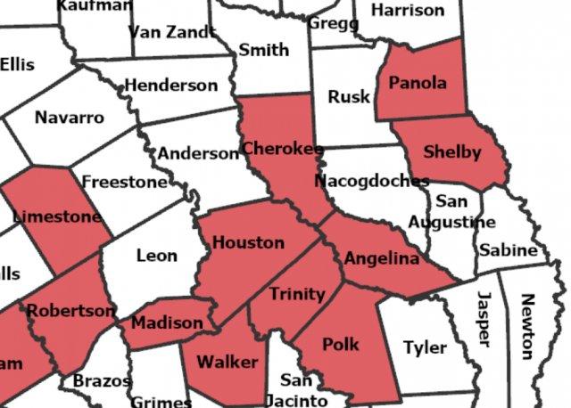 Growing List of Burn Ban Counties Now Includes Angelina