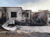 Se incendia vivienda en el fraccionamiento de Juárez