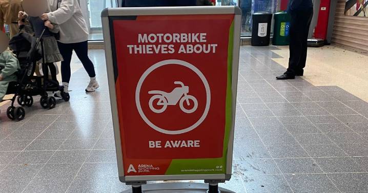 Motorbikes targeted at Arena Shopping Park in Coventry