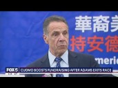 Cuomo gains fundraising boost after Adams exits mayoral race