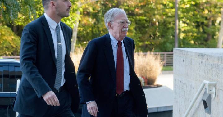 John Bolton pleads not guilty after being indicted in classified documents case