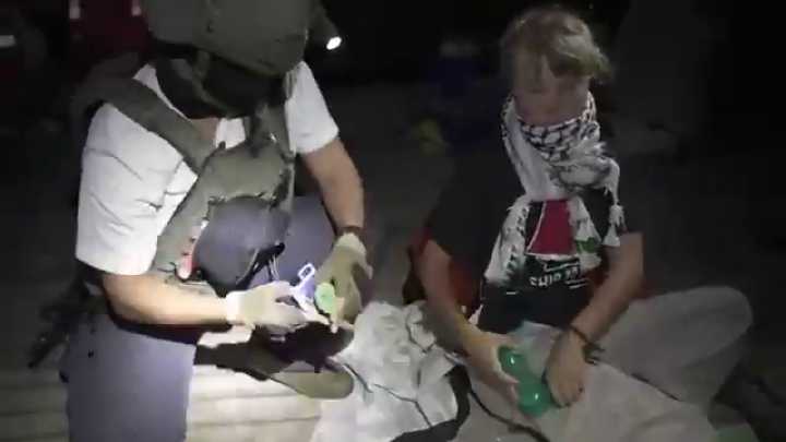 Israel exhibe la intervención de la flotilla: “Greta y sus amigos están sanos y a salvo”
