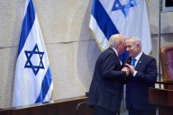 The Latest: Living hostages and Palestinian prisoners freed as Trump tours region