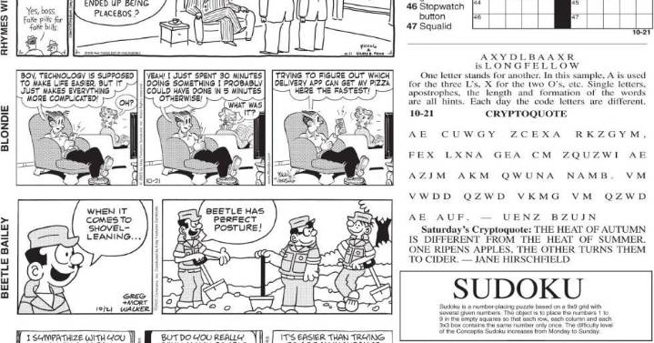 Comics Oct. 21