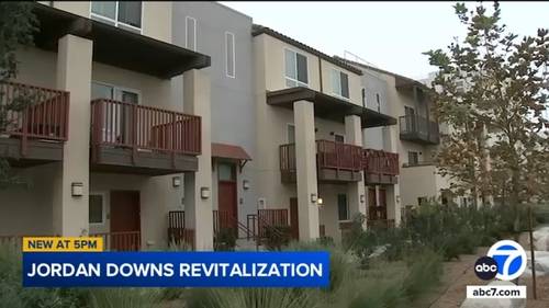 10-year revitalization of Jordan Downs public housing complex in Watts nears final phase