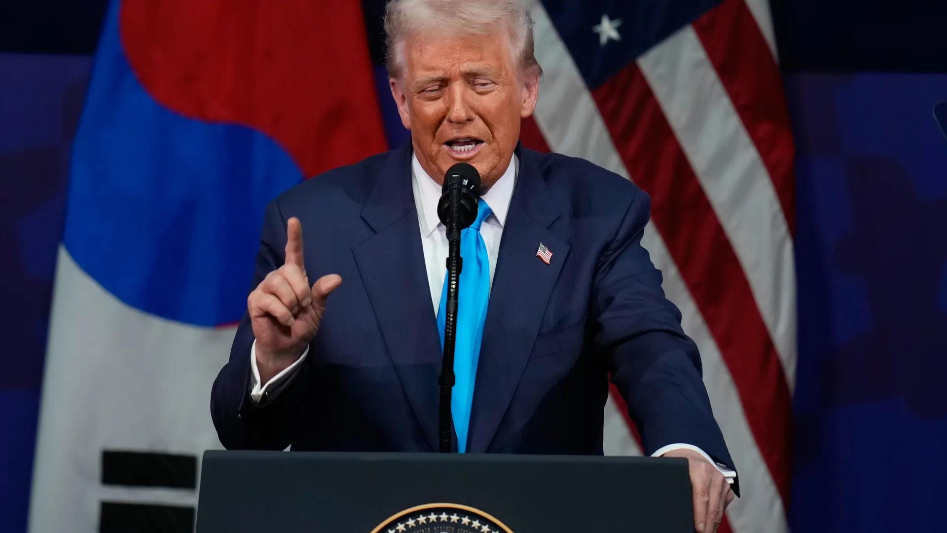 Donald Trump dice que Israel "debería responder" a supuestas violaciones del alto el fuego