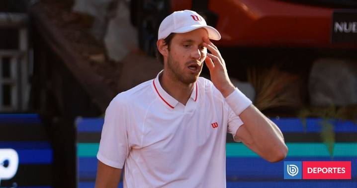 No alcanzó a debutar: Nicolás Jarry se retiró del ATP 250 de Almaty a horas de su duelo con Skatov